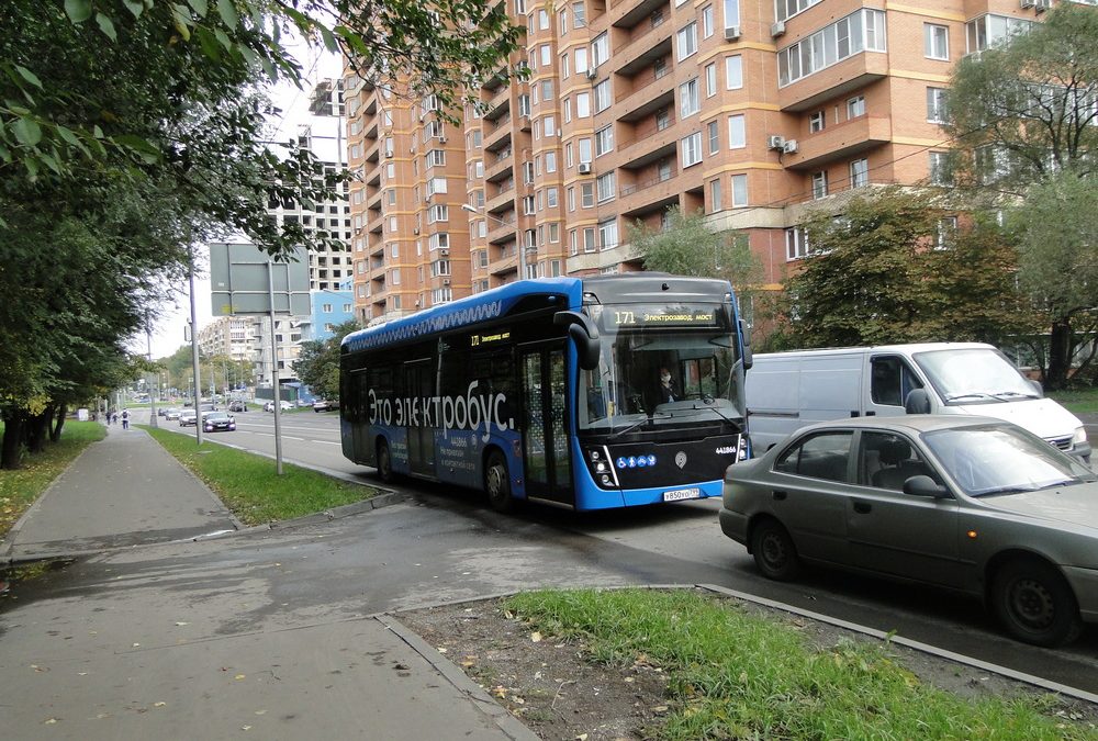 Электробусы в Гольяново