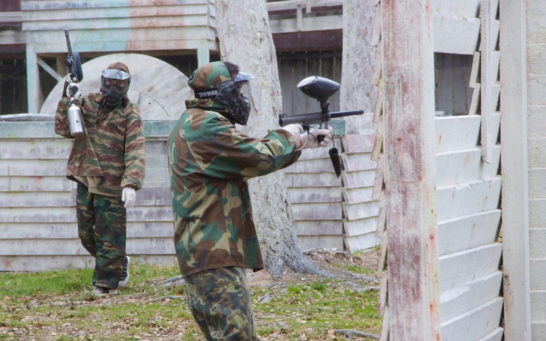 Турнир по пейнтболу в честь Дня призывника